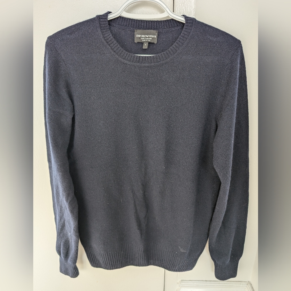 Emporio Armani 100% Cashmere Sweater, Small